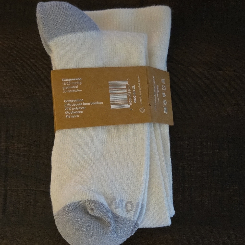 White Premium Compression Socks - image 2